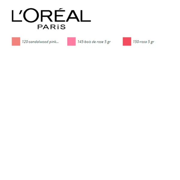 Vandeninis tepalas 165 ml Accord Parfait L'Oreal Make Up (5 g)