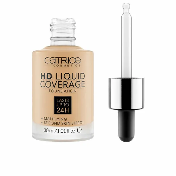 Жидкая основа для макияжа Hd Liquid Coverage Foundation Catrice
