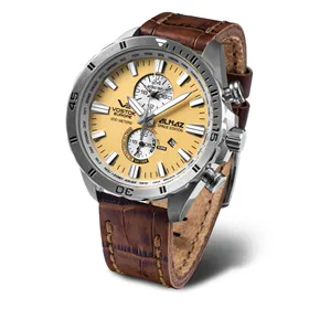 Laikrodis vyrams Vostok Rusvai gelsva (Ø 47 mm)