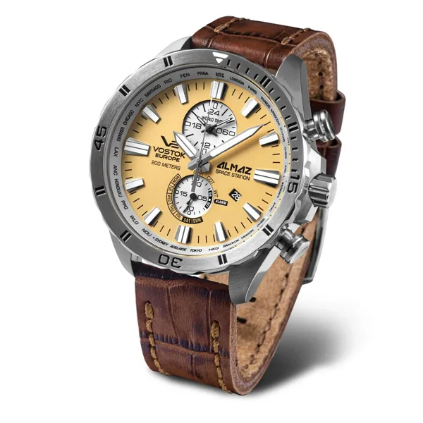 Мужские часы Vostok Бежевый (Ø 47 mm)
