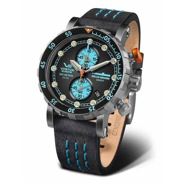 Мужские часы Vostok Чёрный Серый