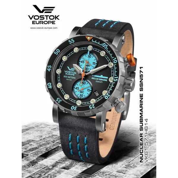 Мужские часы Vostok Чёрный Серый