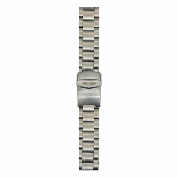 Watch Strap Bobroff BFS005 Silver