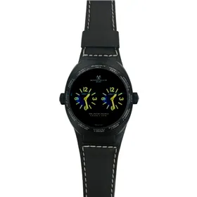 Abiejų lyčių laikrodis Montres de Luxe 09BK-3003 (Ø 40 mm)