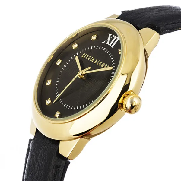 Женские часы Devota & Lomba DL006W-02BLAC (Ø 34 mm)