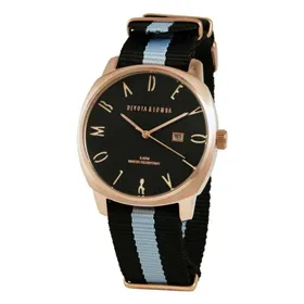 Meeste Kell Devota & Lomba DL008MSPBK-GR Roosa (Ø 42 mm)