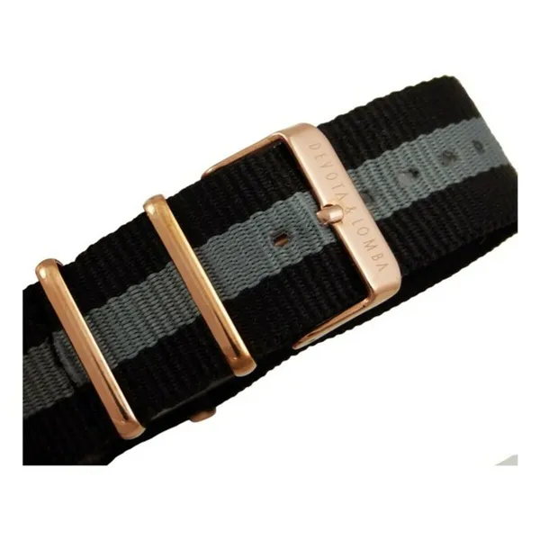 Laikrodis vyrams Devota & Lomba DL008MSPBK-GR Rožinis (Ø 42 mm)