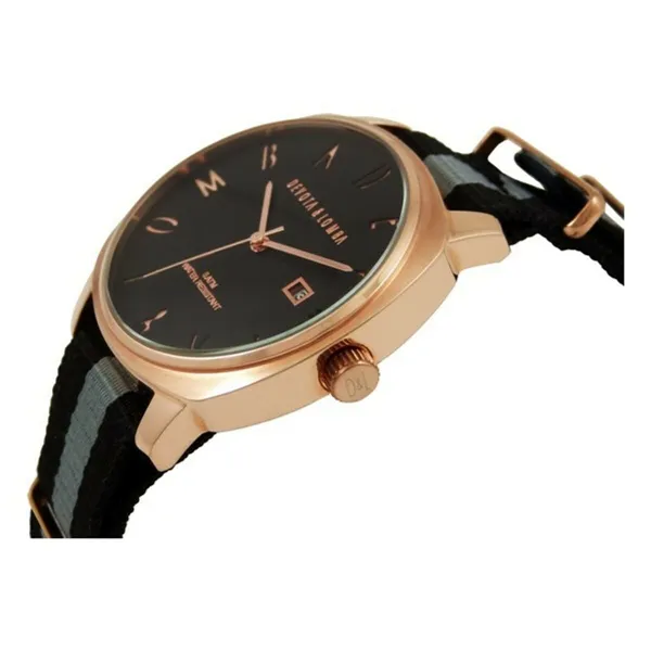 Laikrodis vyrams Devota & Lomba DL008MSPBK-GR Rožinis (Ø 42 mm)