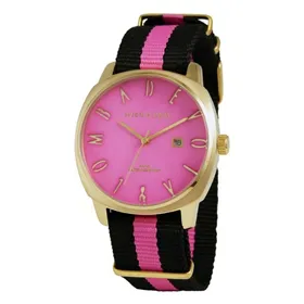 Vīriešu Pulkstenis Devota & Lomba DL008MSPBK-PK Rozā (Ø 42 mm)