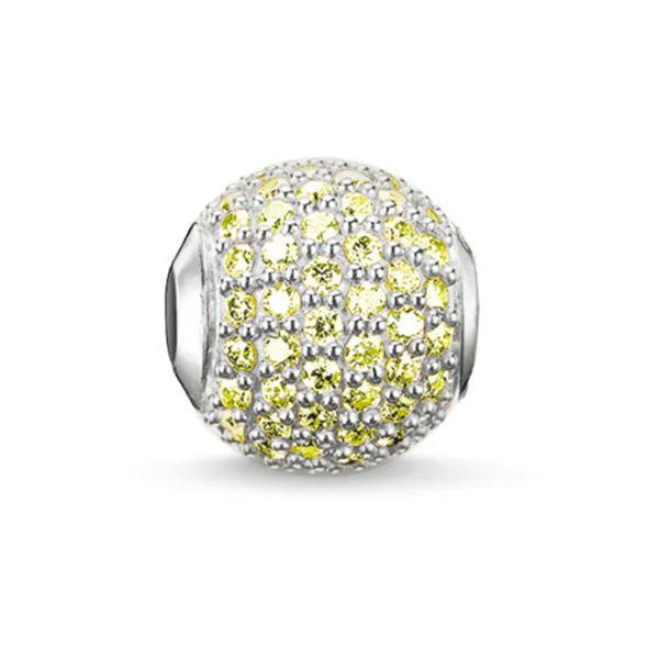 Женские бусы Thomas Sabo K0123-051-33 Зеленый 1,1 cm
