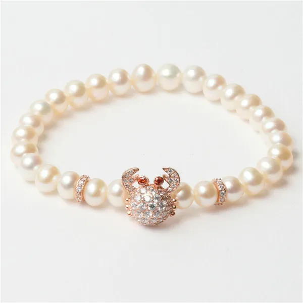 Ladies' Bracelet Lancaster JLA-BRCRAB2WH 16 mm