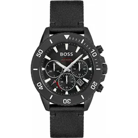Unisex Pulkstenis Hugo Boss 1513940 Tumši Zils (Ø 43 mm)
