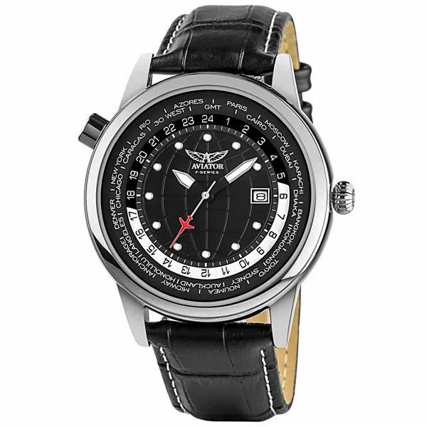 Laikrodis vyrams Aviator AVW6975G354 (Ø 45 mm)
