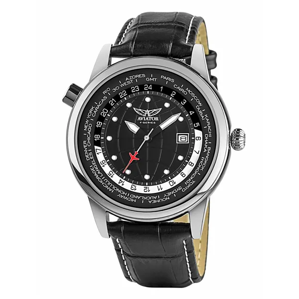 Laikrodis vyrams Aviator AVW6975G354 (Ø 45 mm)