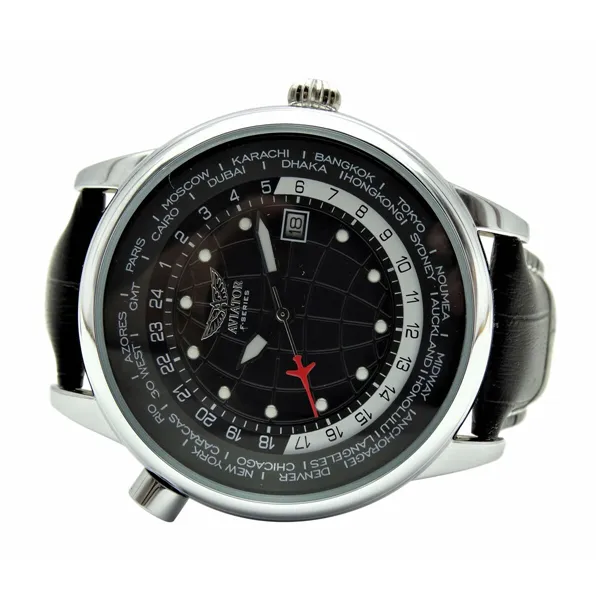 Laikrodis vyrams Aviator AVW6975G354 (Ø 45 mm)