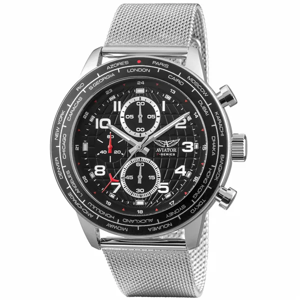 Мужские часы Aviator AVW79886G407 (Ø 46 mm)