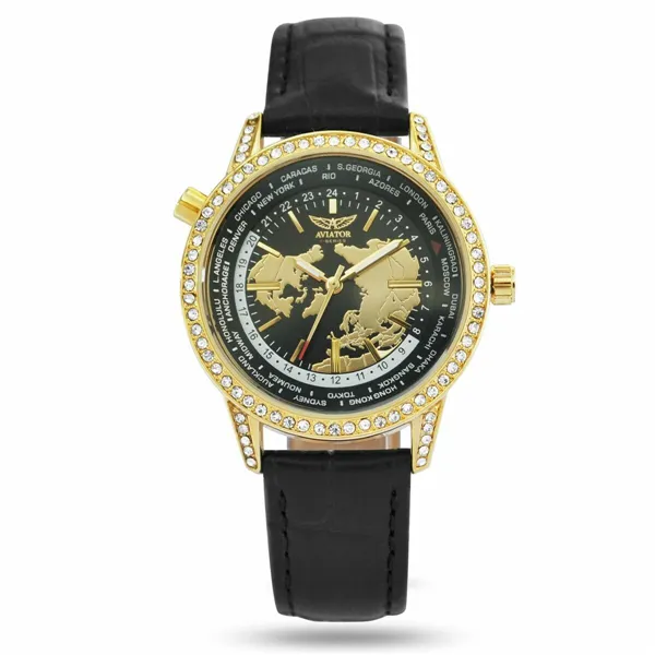 Laikrodis moterims Aviator AVW8633L03 (Ø 38 mm)