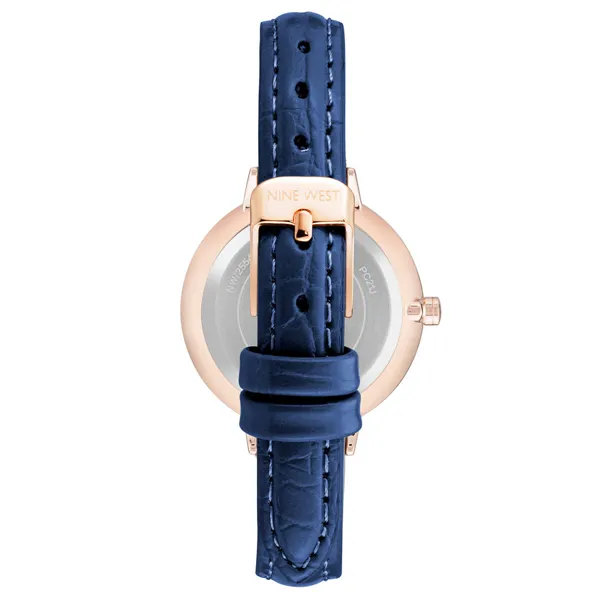 Laikrodis moterims Nine West NW-2554RGNV (Ø 34 mm)