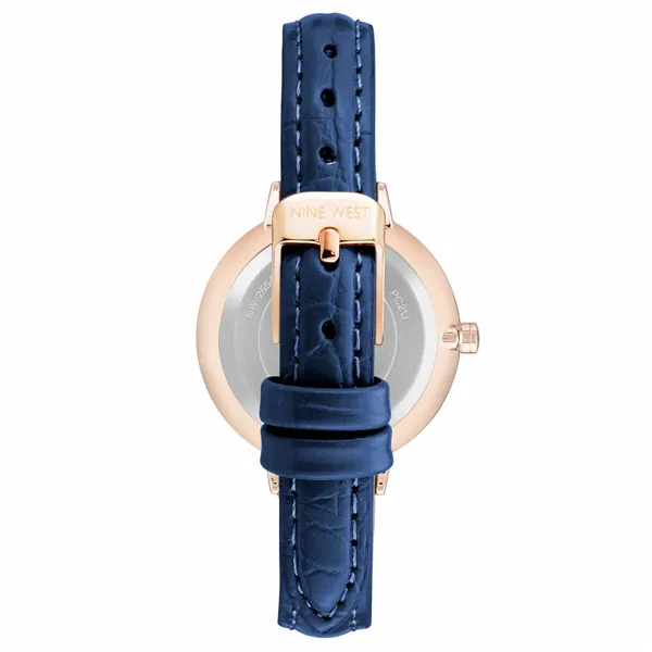 Laikrodis moterims Nine West NW-2554RGNV (Ø 34 mm)