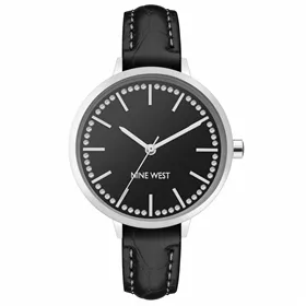Sieviešu Pulkstenis Nine West NW-2555BKBK (Ø 34 mm)