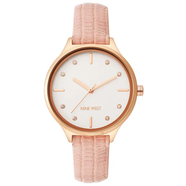 Laikrodis moterims Nine West NW-2556RGPK (Ø 34 mm)