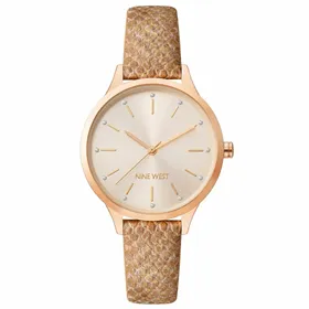 Laikrodis moterims Nine West NW-2558RGBZ (Ø 34 mm)