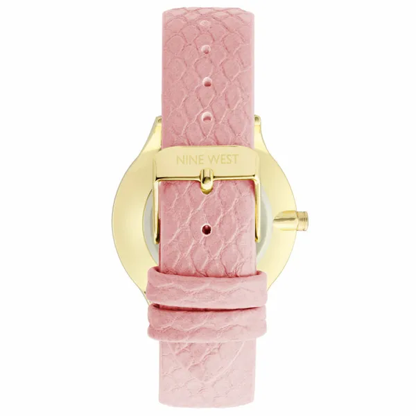 Laikrodis moterims Nine West NW-2560SVPK (Ø 38 mm)