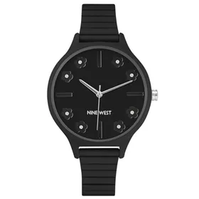Laikrodis moterims Nine West NW-2563BKBK (Ø 36 mm)