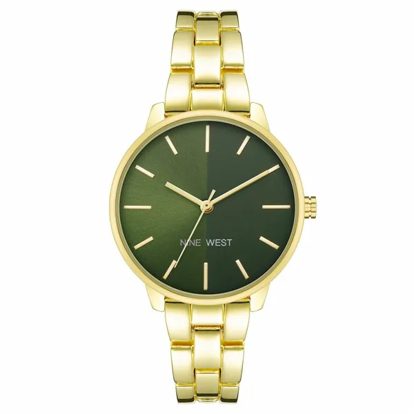 Laikrodis moterims Nine West NW-2682GNGB (Ø 34 mm)