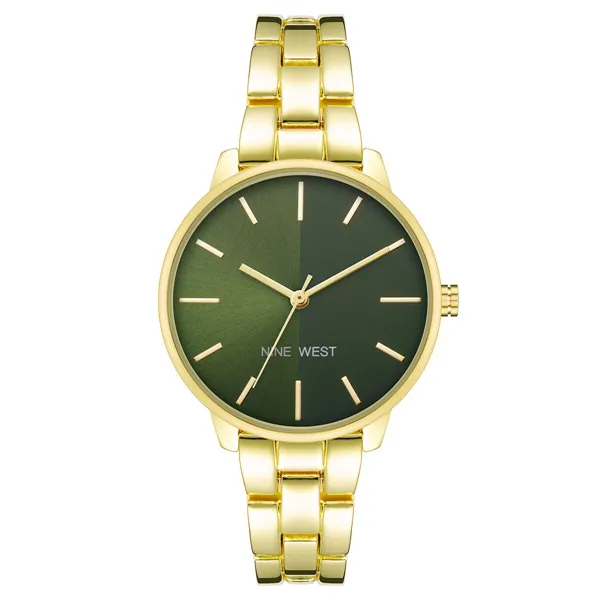 Laikrodis moterims Nine West NW-2682GNGB (Ø 34 mm)