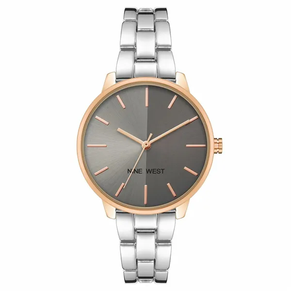 Laikrodis moterims Nine West NW-2683GYRT (Ø 34 mm)