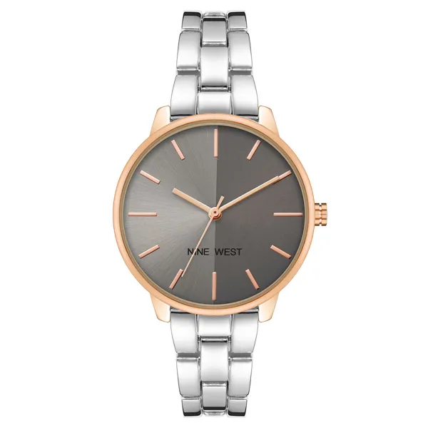 Laikrodis moterims Nine West NW-2683GYRT (Ø 34 mm)