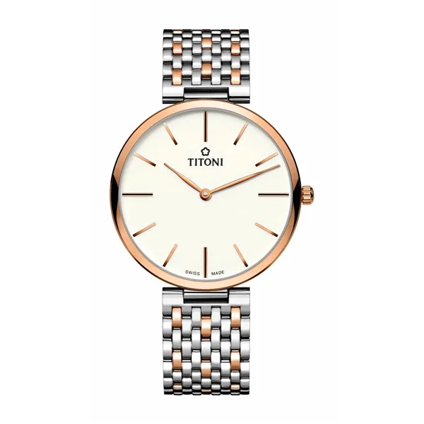Мужские часы Titoni TQ52718SRG606 (Ø 37 mm)