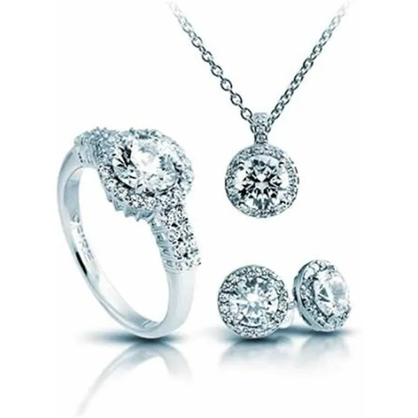Женский комплект из ожерелья и серег Diamonfire 1312691903175 кольца