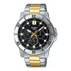 Мужские часы Casio MTP-VD300SG-1EUD Серебристый Бежевый (Ø 45 mm)