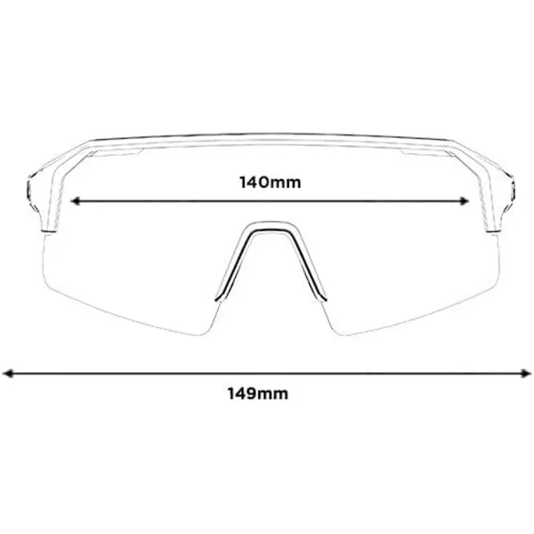 Unisex Saulesbrilles Bollé BS005001 Ø 140 mm