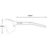 Unisex Saulesbrilles Bollé BS005001 Ø 140 mm