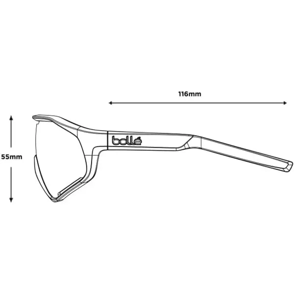 Unisex Saulesbrilles Bollé BS010004