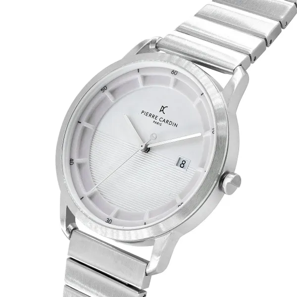 Laikrodis vyrams Pierre Cardin CLC.6001 Sidabras (Ø 43 mm)