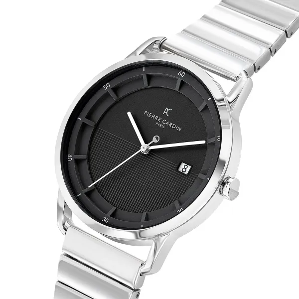 Мужские часы Pierre Cardin CLC.6006 Серебристый (Ø 43 mm)