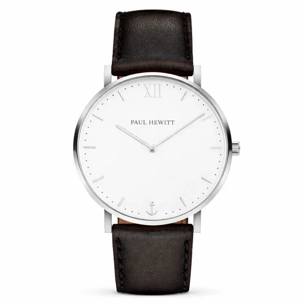 Laikrodis vyrams Paul Hewitt SA-S-ST-W-2M Sidabras (Ø 36 mm)