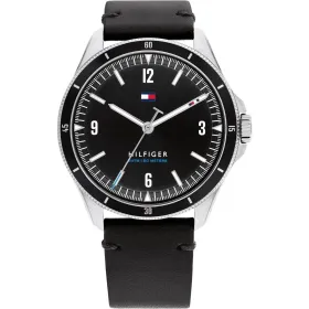 Miesten rannekellot Tommy Hilfiger 1791904 Hopeinen (Ø 44 mm)