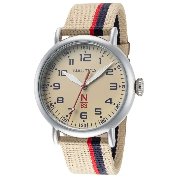 Laikrodis vyrams Nautica NAPWLS911 Sidabras (Ø 40 mm)