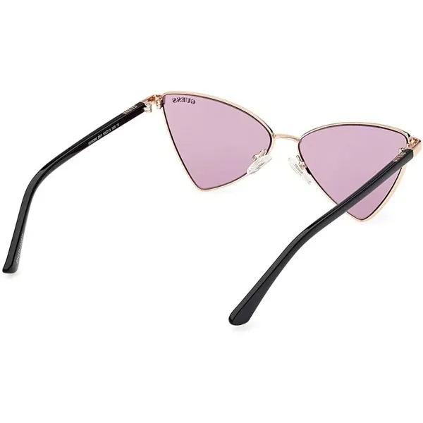 Naiste Päikeseprillid Guess GU8286 28Y Roosa kuld