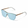 Unisex aurinkolasit Hawkers One Venm Metal Sininen Musta Kullattu Ø 140 mm