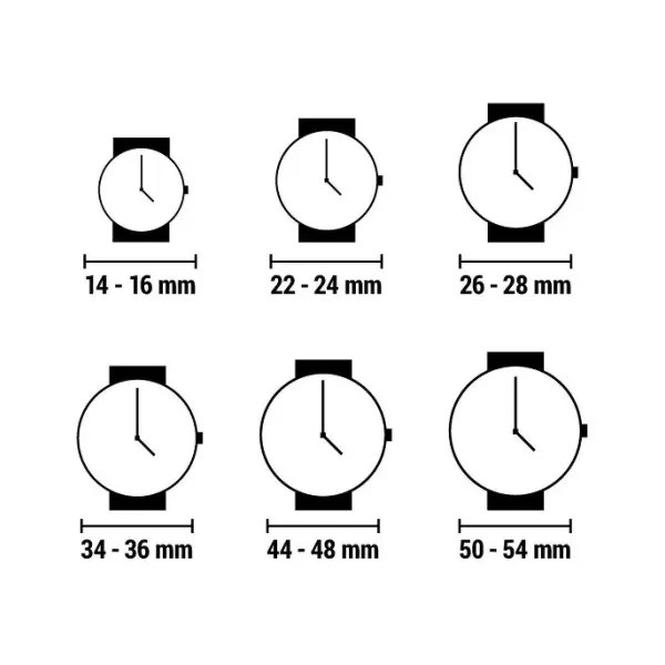 Laikrodis moterims Montres de Luxe EXL A 8301 (Ø 35 mm)