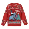 Uniseksinis megztinis Stitch Raudona 10 metų