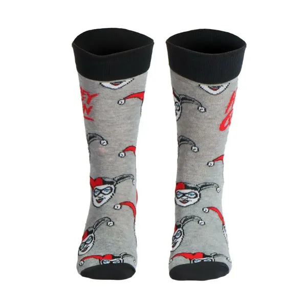 Socks Batman Harley Quinn Grey 36-43