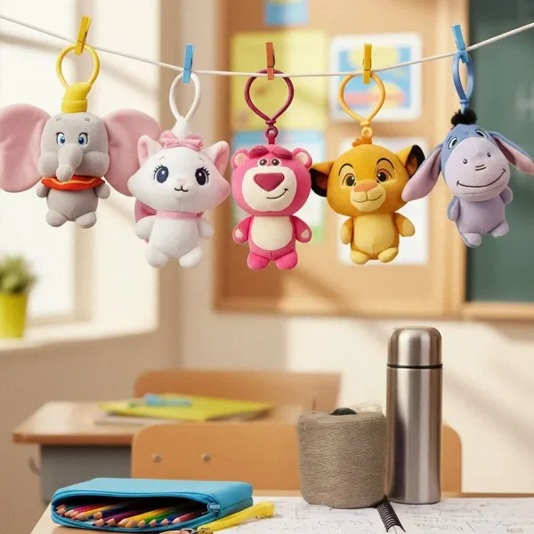 Mielas žaislas - raktų pakabukas Disney Rožinė