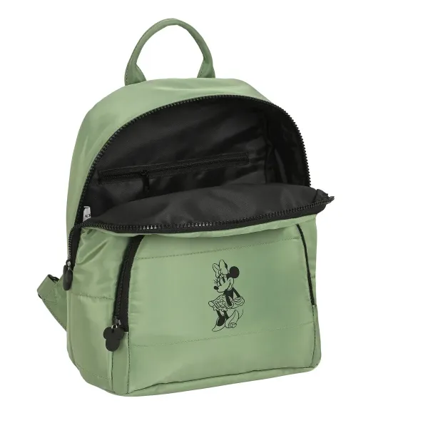 Laisvalaikio kuprinė Minnie Mouse Mint shadow Karinė žalia 13 L